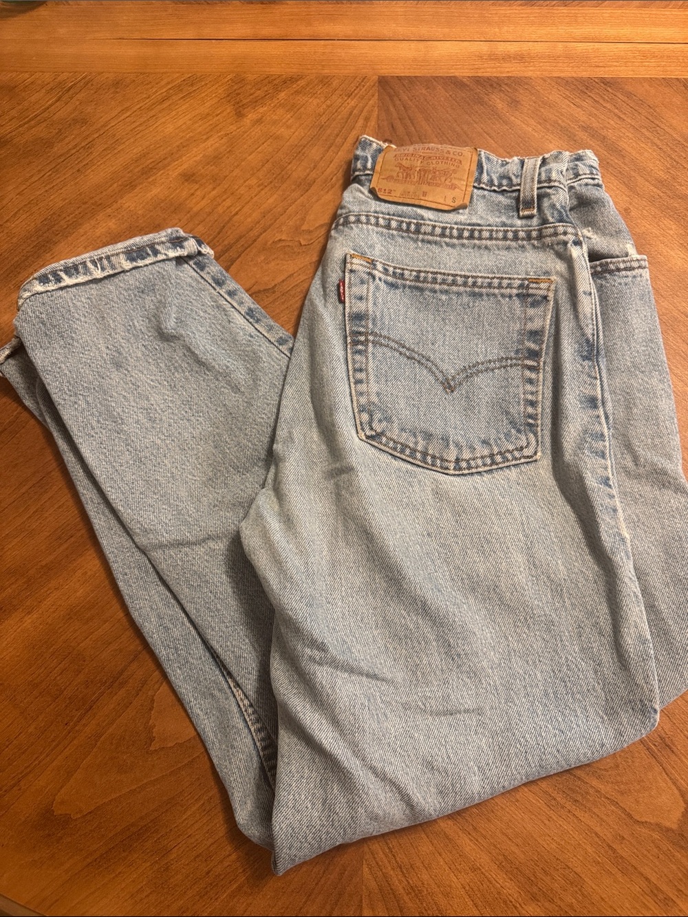 Vintage Levi's 512 Relaxed Light Blue Jeans